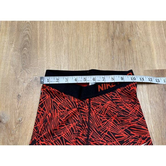 Nike Pro Red/Black Womens Compression Shorts XS - Picture 4 of 4